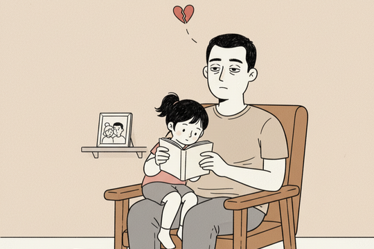 Vợ đi xuất khẩu lao động rồi bỏ rơi bố con tôi