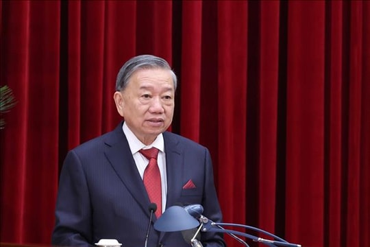 Phát biểu của Tổng Bí thư Tô Lâm tại Phiên khai mạc Hội nghị Trung ương lần thứ mười ba Ban Chấp hành Trung ương Đảng khóa XIII