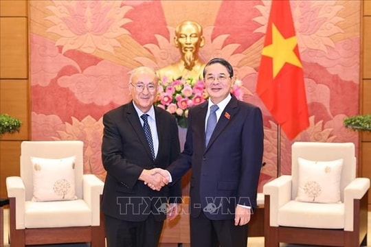 Phó Chủ tịch Quốc hội Nguyễn Đức Hải tiếp Chủ tịch Tổ chức Hỗ trợ đại học thế giới (Đức)