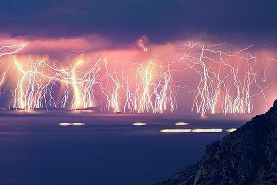 Nơi nào bị sét đánh nhiều nhất thế giới?