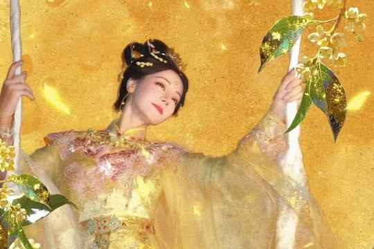 Địch Lệ Nhiệt Ba được ví 'tiên nữ hạ phàm'