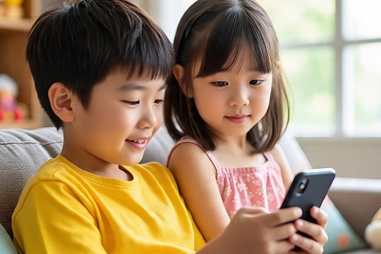 Làm thế nào bảo vệ mắt trẻ khi dùng thiết bị điện tử?