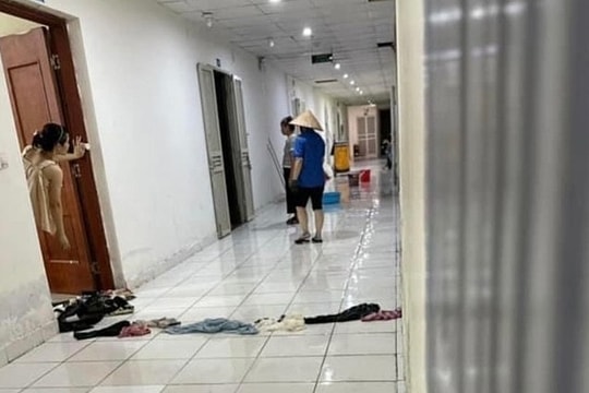 Ác mộng ngập lụt trong chung cư cao cấp