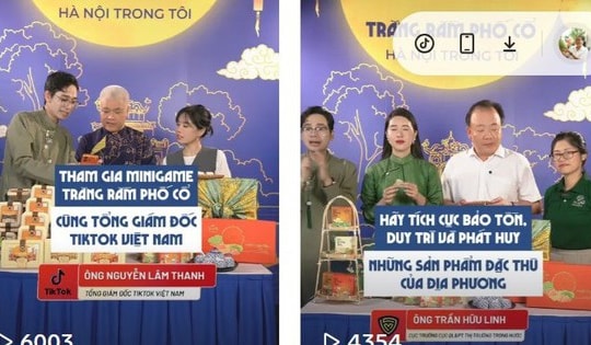 Kết quả phiên livestream bán bánh trung thu có Cục trưởng Trần Hữu Linh tham gia