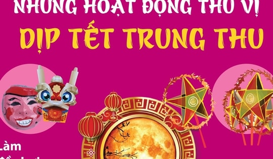 Những hoạt động thú vị vào dịp Tết Trung Thu