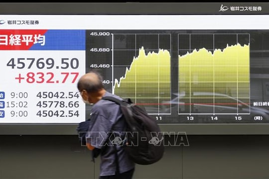 Diễn biến chính trường Nhật đẩy chỉ số Nikkei 225 đi lên