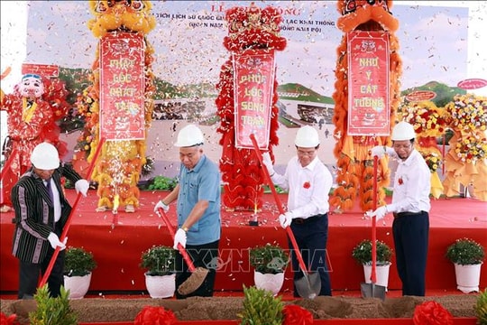 Khởi công dự án Khu di tích lịch sử quốc gia địa điểm bắt liên lạc, khai thông đường Hồ Chí Minh