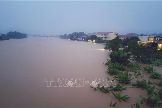 Bắc Ninh phát lệnh báo động trên các sông Cầu, Thương và Lục Nam