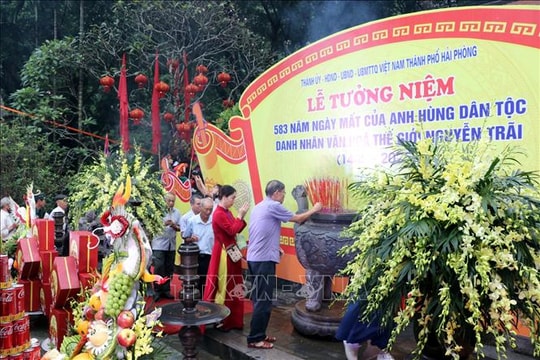 Tạm dừng tổ chức khai hội mùa thu Côn Sơn - Kiếp Bạc vì mưa bão