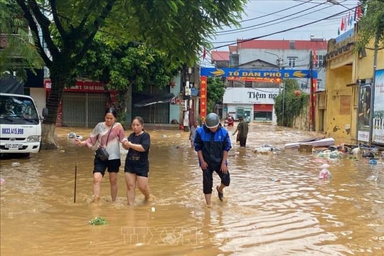 Thủ tướng Chính phủ yêu cầu tập trung phòng, chống lũ, lụt, lũ ống, lũ quét, sạt lở đất ở Bắc Bộ