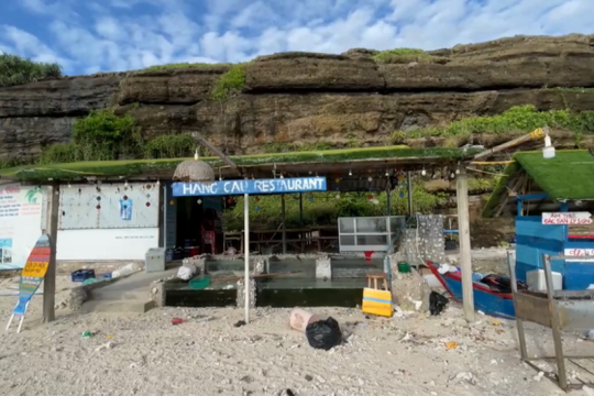 Xử lý nghiêm sai phạm trong kinh doanh du lịch tại thắng cảnh Hang Câu - Lý Sơn