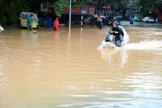 Chủ động ứng phó với lũ ống, lũ quét, sạt lở đất; khắc phục hậu quả thiên tai