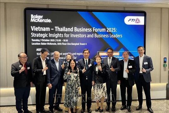 Doanh nghiệp Việt Nam - Thái Lan hướng tới tương lai kết nối thịnh vượng, xanh, bền vững