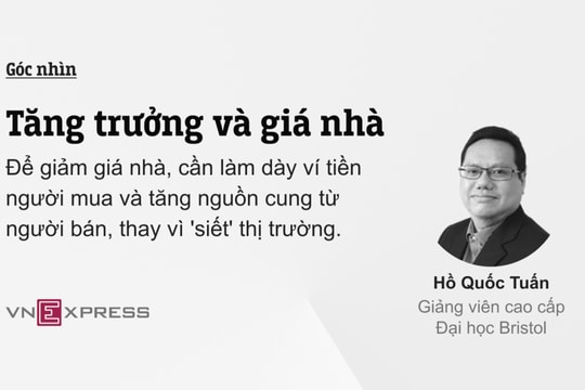 Tăng trưởng và giá nhà