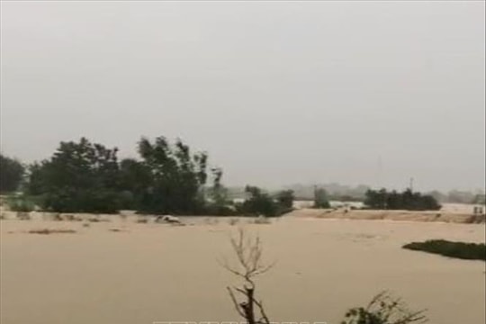 Chống tràn khẩn cấp tuyến đê Hà Châu, ứng phó với lũ đặc biệt lớn trên sông Cầu