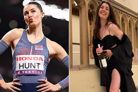 VĐV người Anh tự phong là 'nữ thần điền kinh'