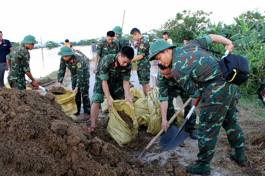 Lũ ở Bắc Ninh chạm đỉnh lịch sử, uy hiếp hệ thống đê