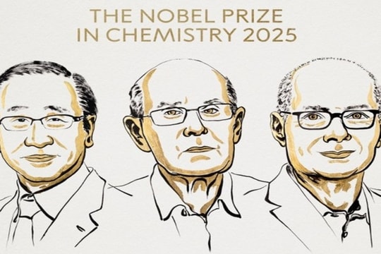 Nghiên cứu khung kim loại - hữu cơ đoạt giải Nobel Hóa học 2025