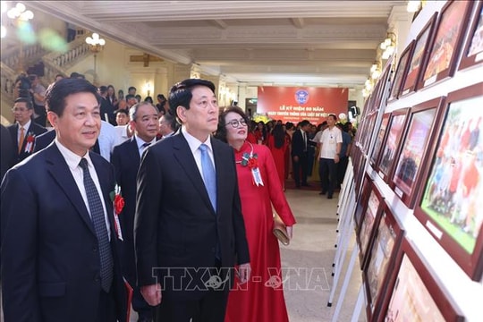 Chủ tịch nước dự Lễ kỷ niệm 80 năm Ngày truyền thống Luật sư Việt Nam