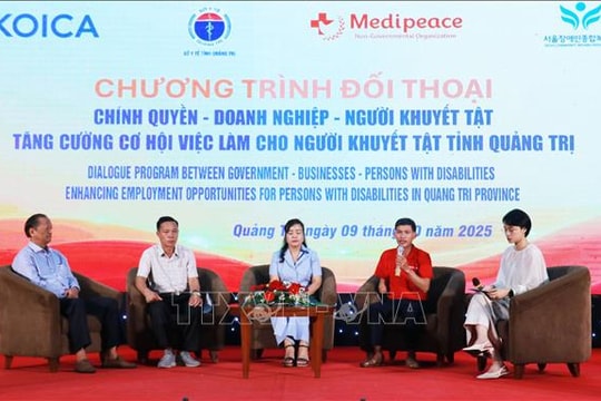 Tháo gỡ rào cản về cơ hội việc làm cho người khuyết tật