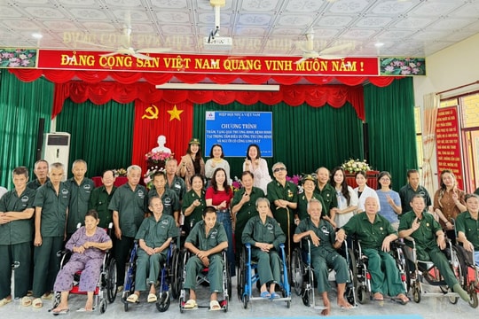 Hiệp hội Nhựa Việt Nam tri ân thương binh, lan tỏa tinh thần ‘uống nước nhớ nguồn’