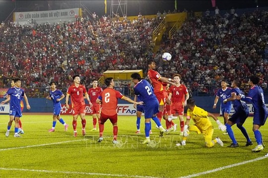 Đội tuyển Việt Nam thắng 3 - 1 trước Nepal ở vòng loại Asian Cup 2027