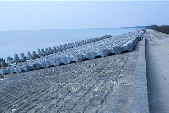 Giữ vững đê điều trong 'thiên tai kép'