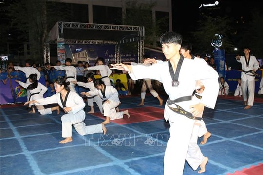 Đa dạng các hoạt động thể thao tại Tuần lễ 'Khỏe để xây dựng và bảo vệ Tổ quốc'