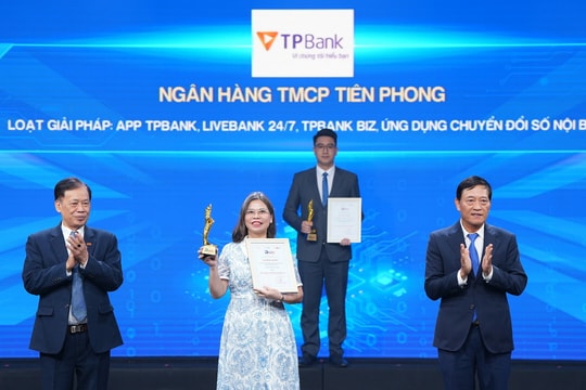 TPBank nhận giải chuyển đổi số xuất sắc