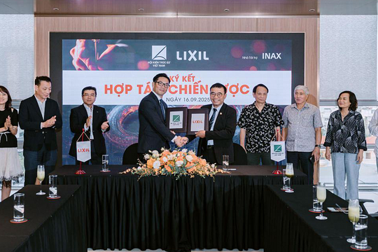 Lixil và Hội kiến trúc sư ký kết hợp tác chiến lược