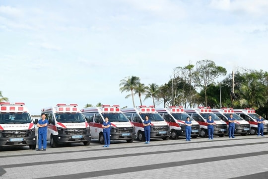 Khai trương cơ sở cấp cứu ngoại viện tiêu chuẩn quốc tế