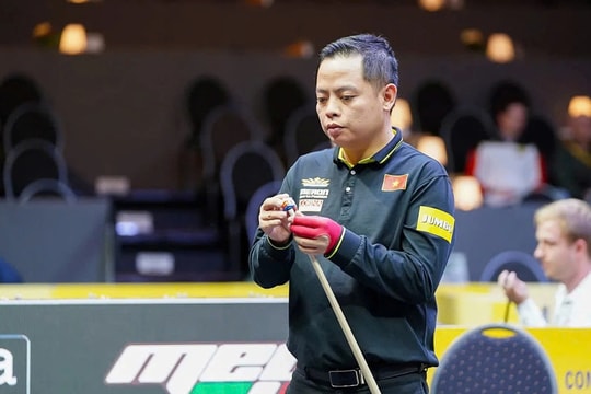 Cơ thủ Việt Nam bị xử ép ở World Cup billiard