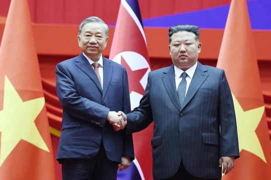 Tổng Bí thư Tô Lâm hội đàm với Chủ tịch Kim Jong-un