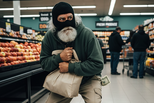 Ông nội 70 tuổi 'cố tình đi cướp' để được vào tù với cháu trai