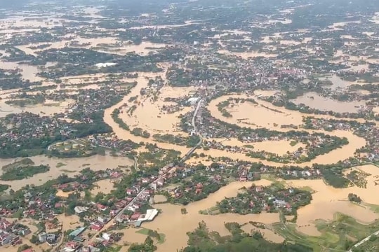 Đêm chạy lũ bên bờ sông Thương