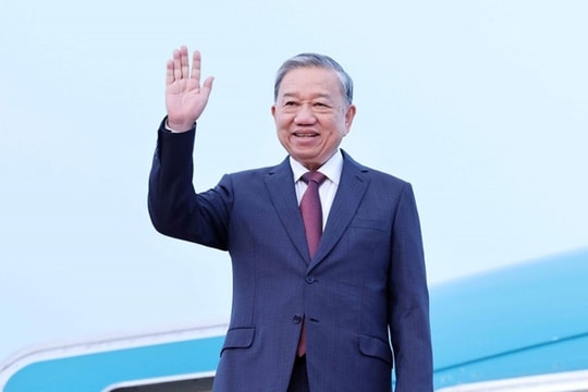 Tổng Bí thư Tô Lâm đến Bình Nhưỡng, bắt đầu thăm Triều Tiên