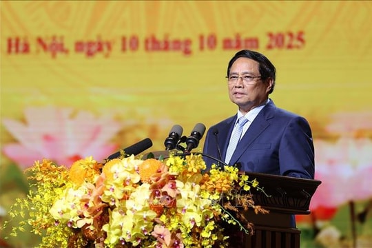 Thủ tướng Phạm Minh Chính: Hà Nội hãy viết tiếp hành trình 'Độc lập - Tự do - Ấm no - Hạnh phúc' của dân tộc