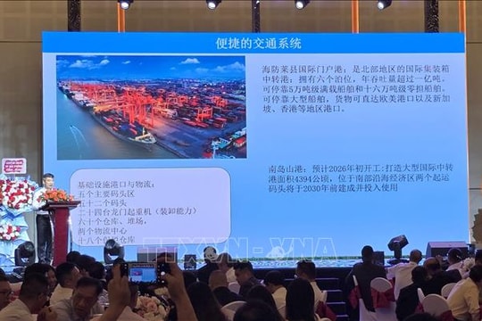 Xây dựng cộng đồng hữu nghị, phồn thịnh giữa Hải Phòng và Trung Quốc