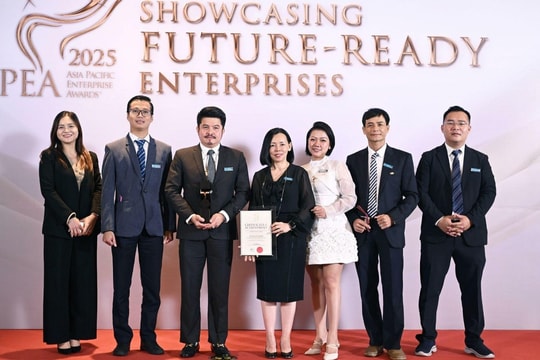 Long Châu được vinh danh 'Doanh nghiệp xuất sắc châu Á'