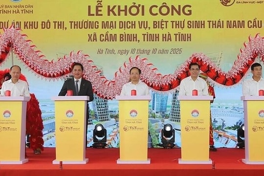 Phía Nam Hà Tĩnh có thêm khu đô thị sinh thái 50 ha