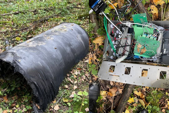 Xuất hiện ảnh 'tên lửa Flamingo Ukraine' bị Nga bắn rơi