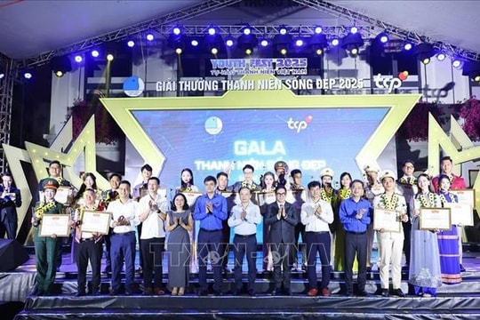 Giải thưởng Thanh niên sống đẹp 2025: Lan tỏa năng lượng tích cực vì cộng đồng