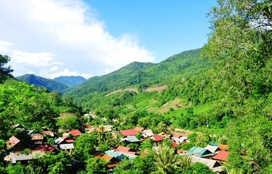 Tổng Bí thư Tô Lâm dự lễ khởi công trường nội trú liên cấp Na Ngoi, tỉnh Nghệ An