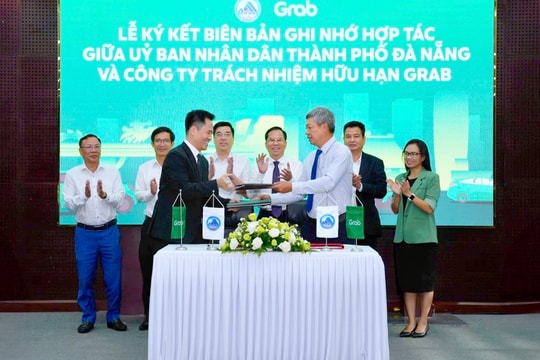 Đà Nẵng hợp tác Grab thúc đẩy chuyển đổi số