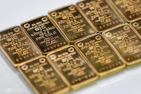 Gần 143 triệu đồng một lượng vàng miếng