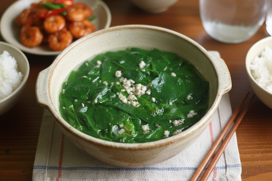 5 món canh rau tốt cho mắt