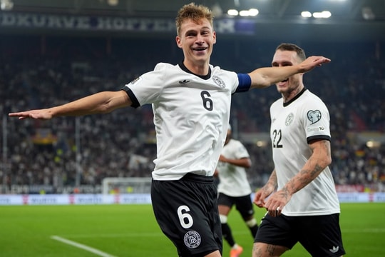Đức trở lại đỉnh bảng ở vòng loại World Cup
