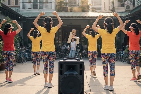 Các bà cô bật nhạc tập thể dục nhịp điệu phá tan giấc ngủ của tôi