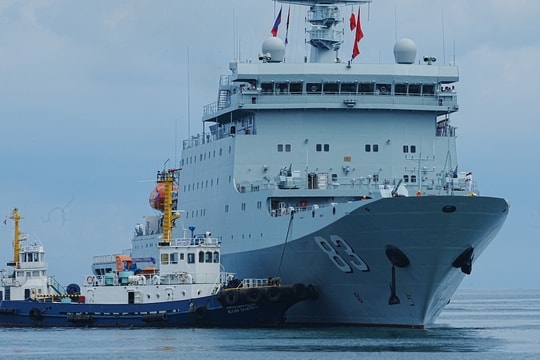 Chiến hạm Trung Quốc cập cảng Campuchia