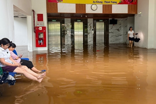 'Chạy ngập' trong chung cư cao cấp